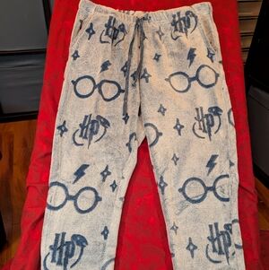 Warner Bros. Harry Potter Blue and White Pajama Pants
